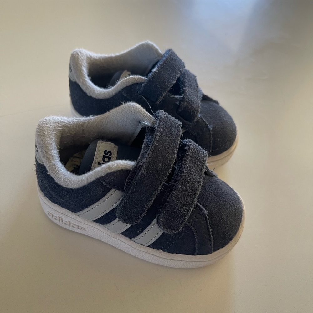 Adidas Kids' Navy Velcro Sneakers